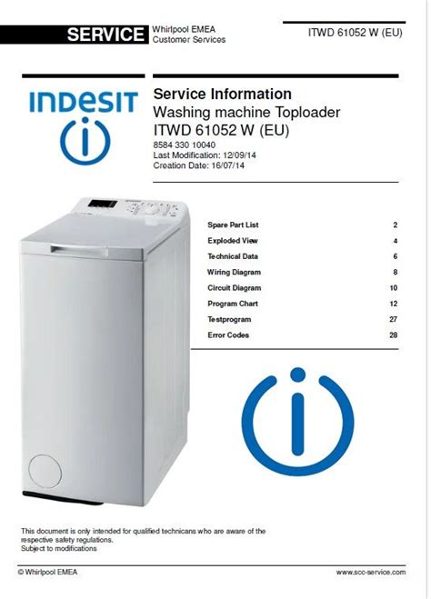 indesit iwc 61052 manual|indesit iwdc6105.